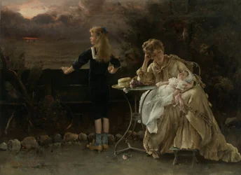 Mother and Her Children
